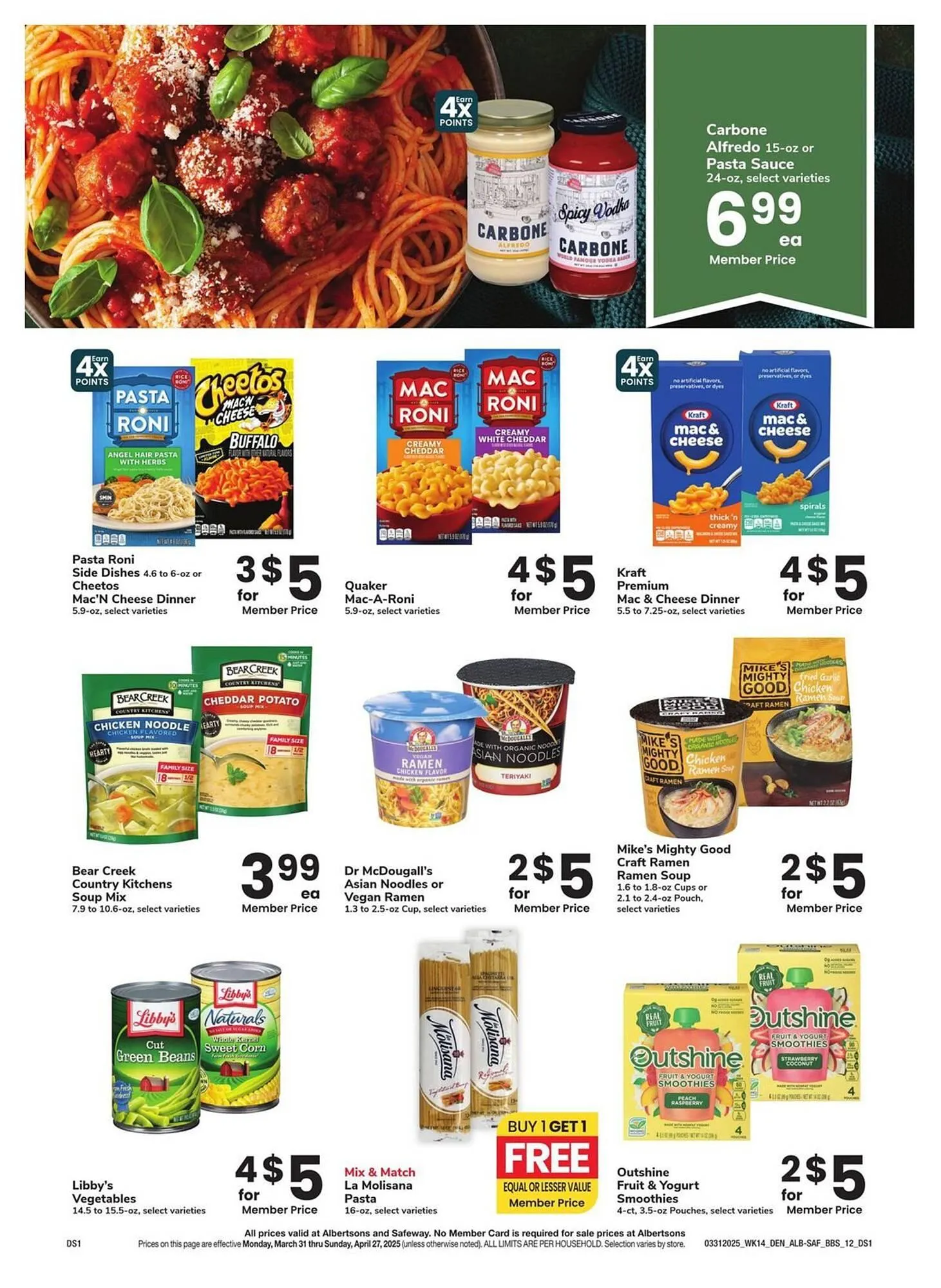 Weekly ad Albertsons Weekly Ad from April 17 to April 27 2025 - Page 12