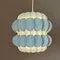 Mid-Century Modern Ceiling Light by H. Zender for Temde Leuchten, Swiss, 1970s