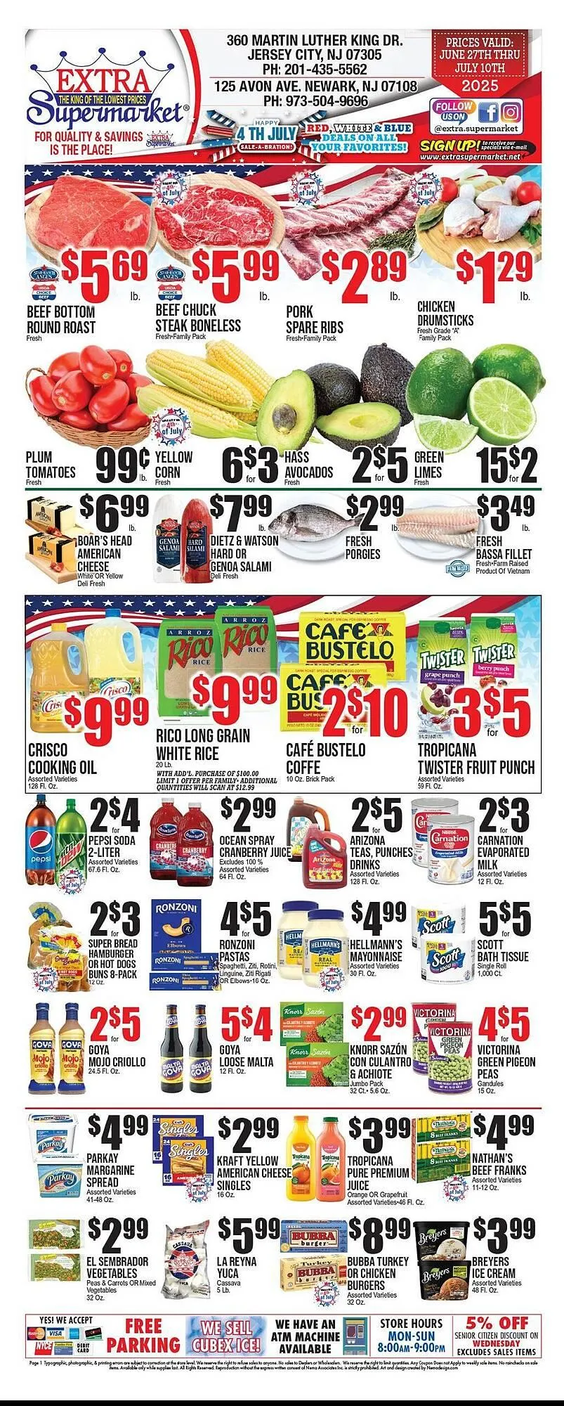 Extra Supermarket Weekly Ad - 1