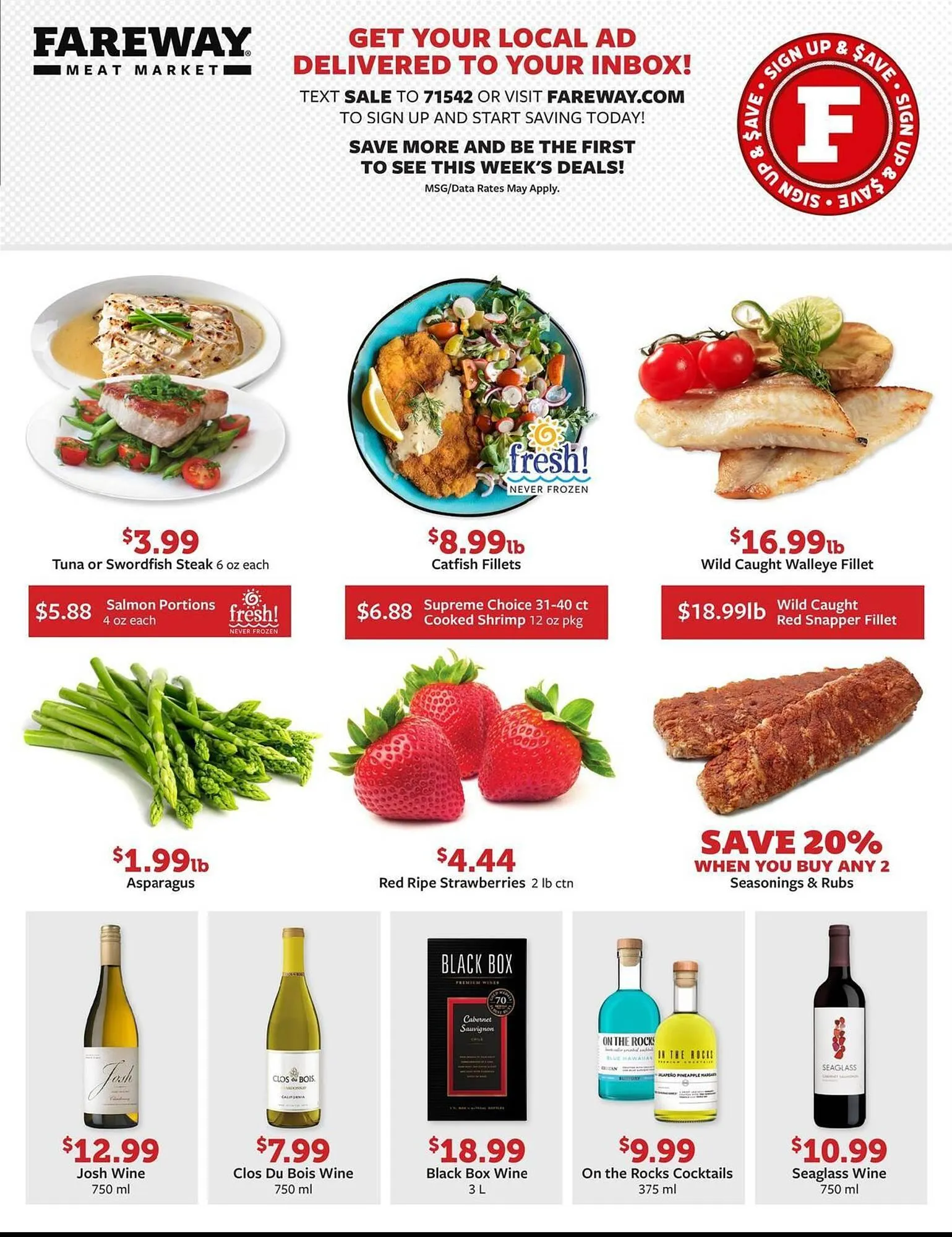 Weekly promotion Fareway weekly ad spanning from April 6 to April 11 2026 - Page 2 for Catalogue 365