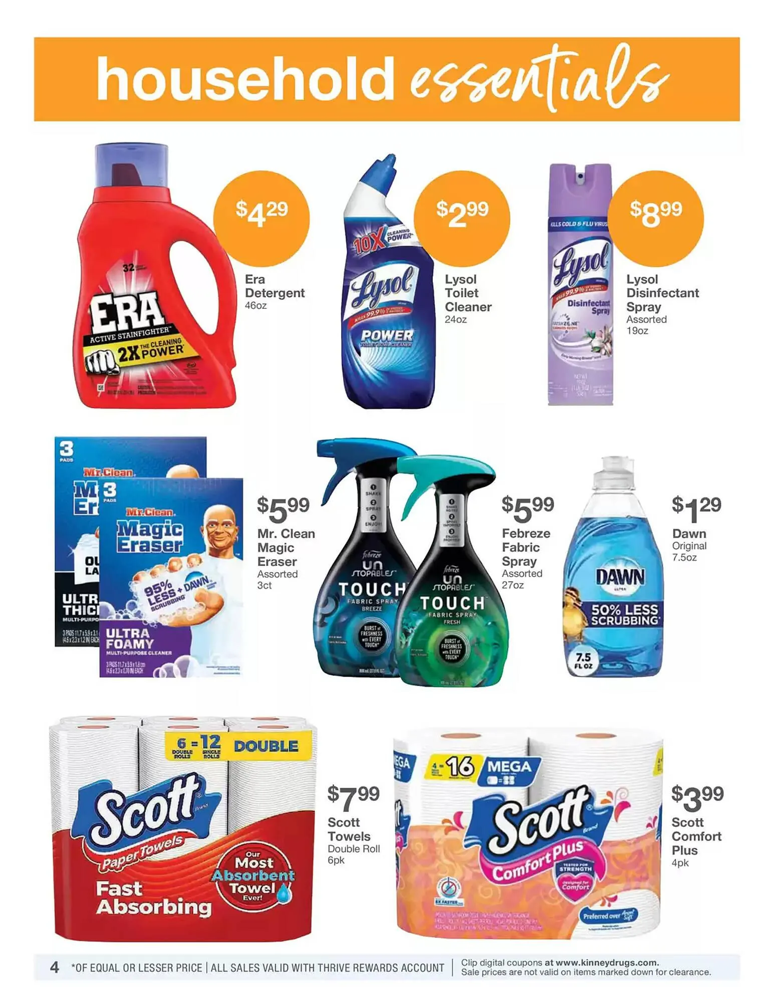 Weekly ad Kinney Drugs Weekly Ad from April 1 to April 30 2025 - Page 4