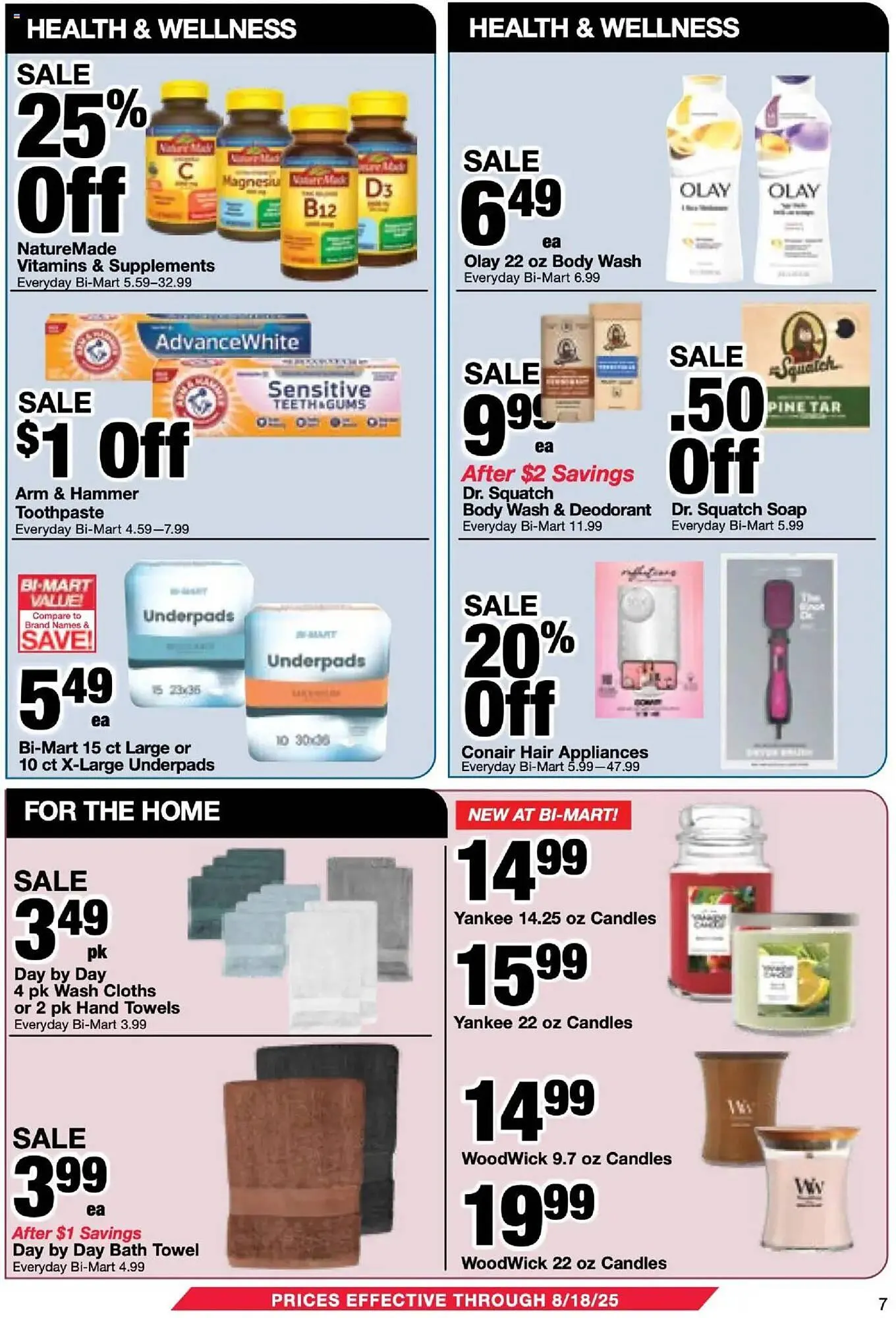 Weekly ad Bi-Mart Weekly Ad from July 29 to August 18 2025 - Page 7