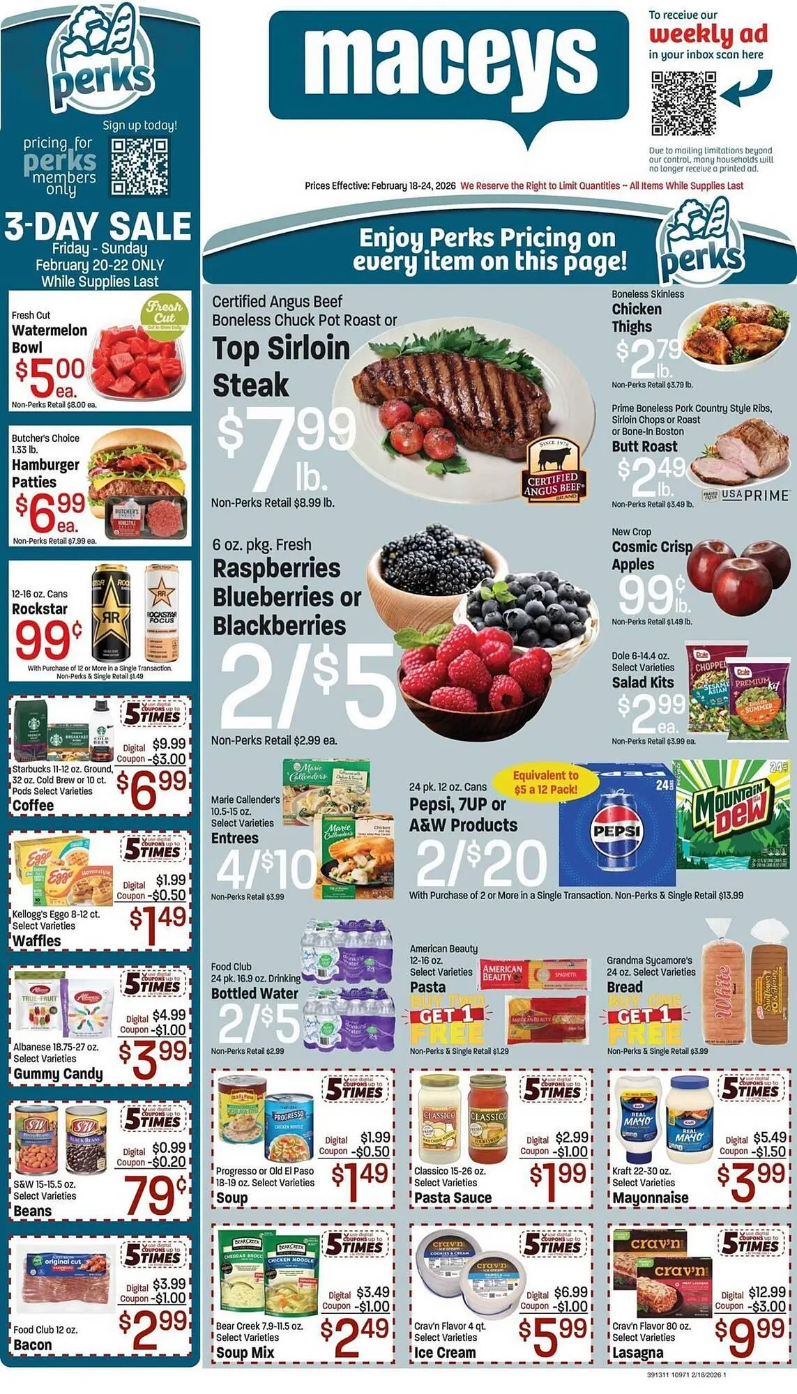 Maceys weekly ad - 1
