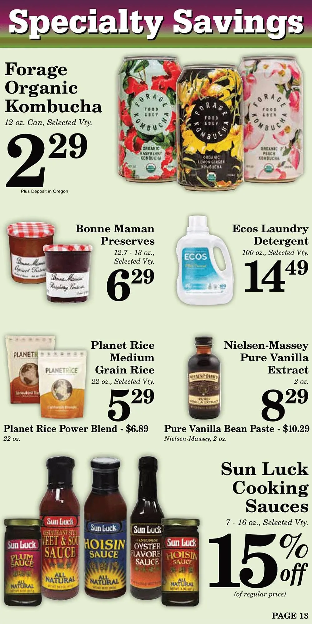 Weekly ad Harvest Foods ad from April 2 to April 29 2025 - Page 14