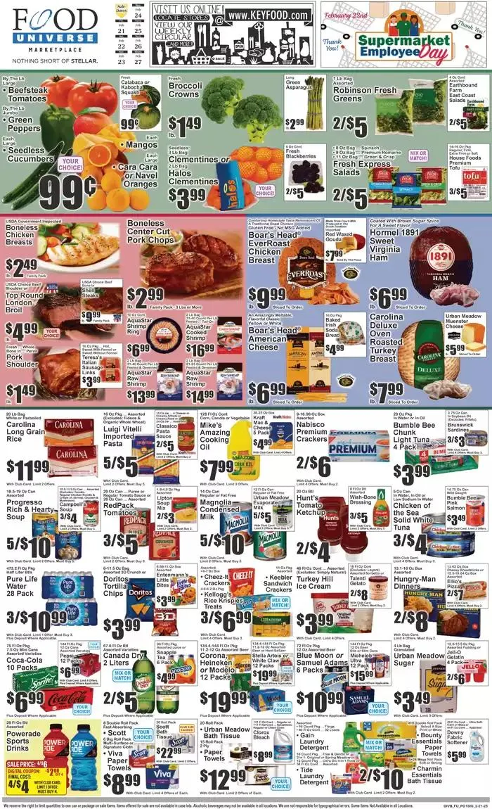 Weekly ad Attractive special offers for everyone from February 21 to February 27 2025 - Page 1