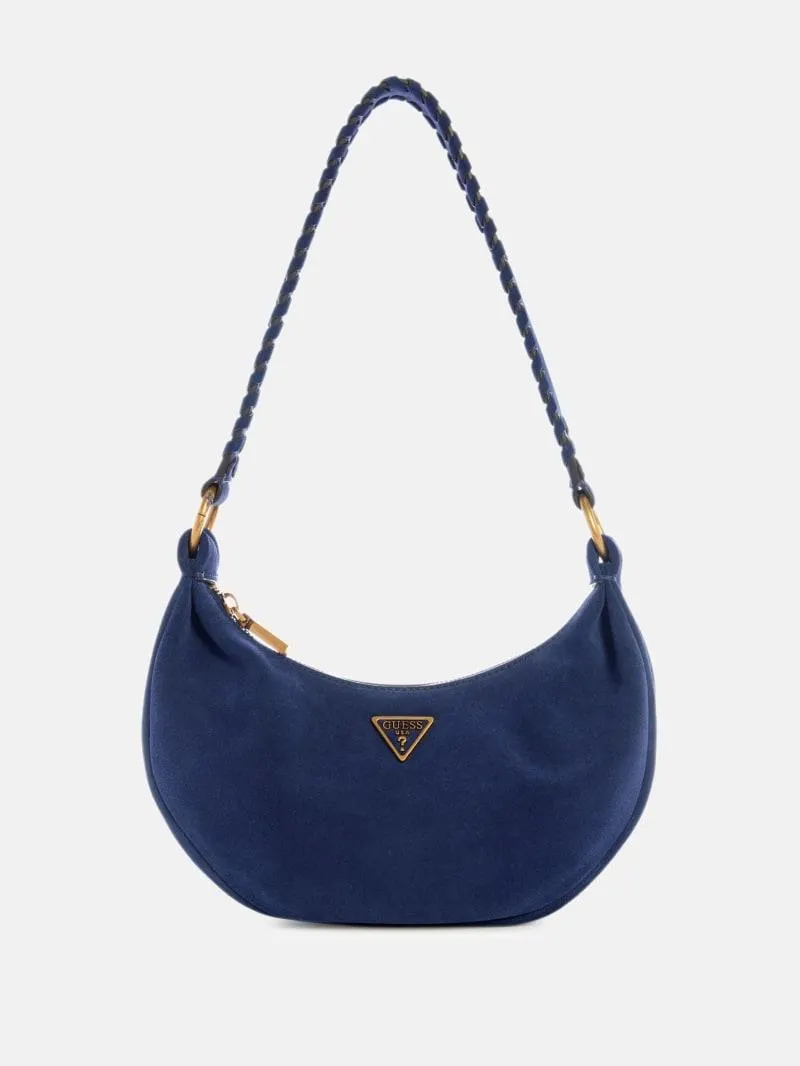 Amita Suede Hobo Bag
