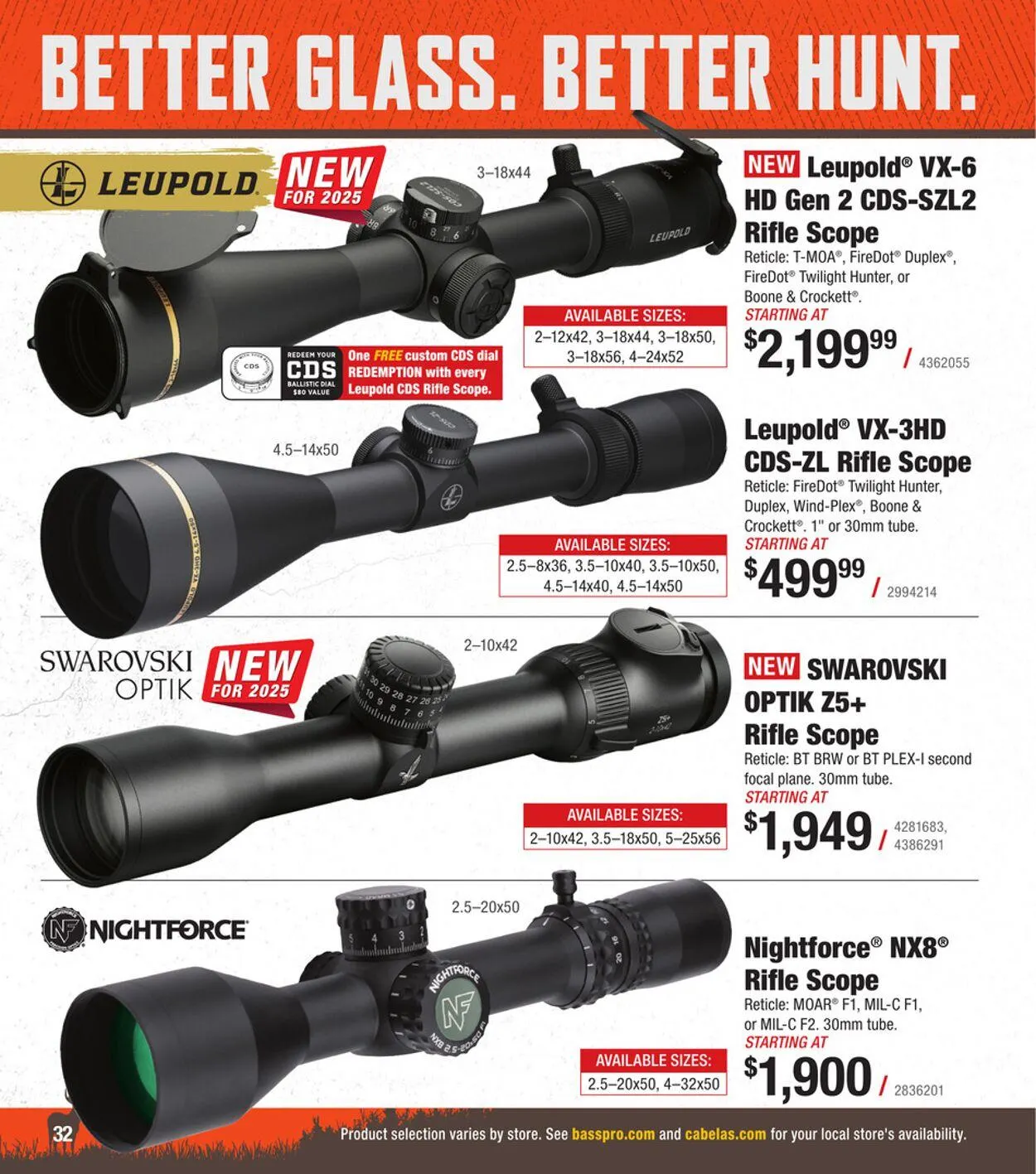 Weekly ad Cabela's Current weekly ad from August 31 to September 14 2025 - Page 144
