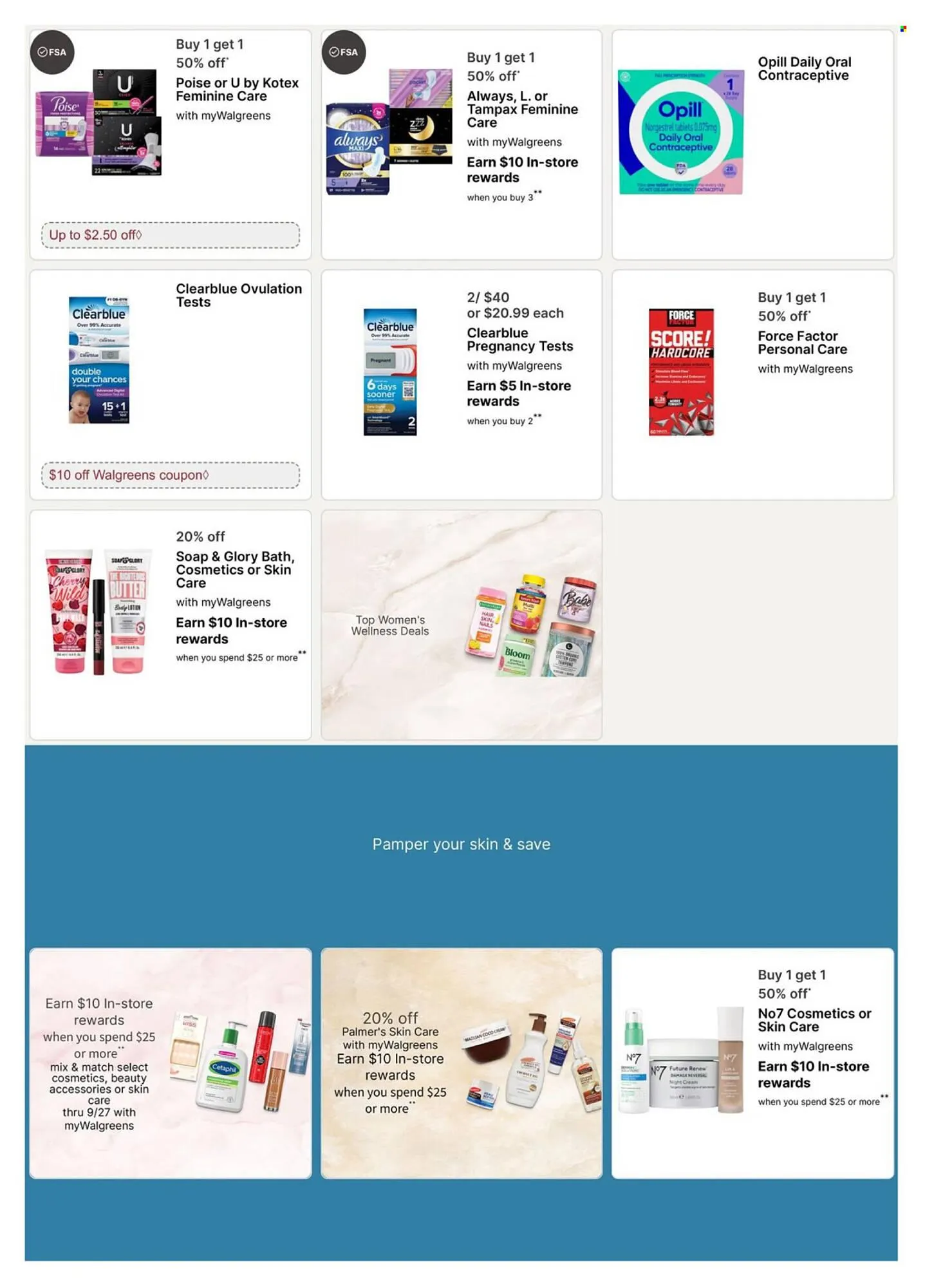 Weekly promotion Walgreens weekly ad spanning from September 21 to September 27 2025 - Page 16 for Catalogue 365