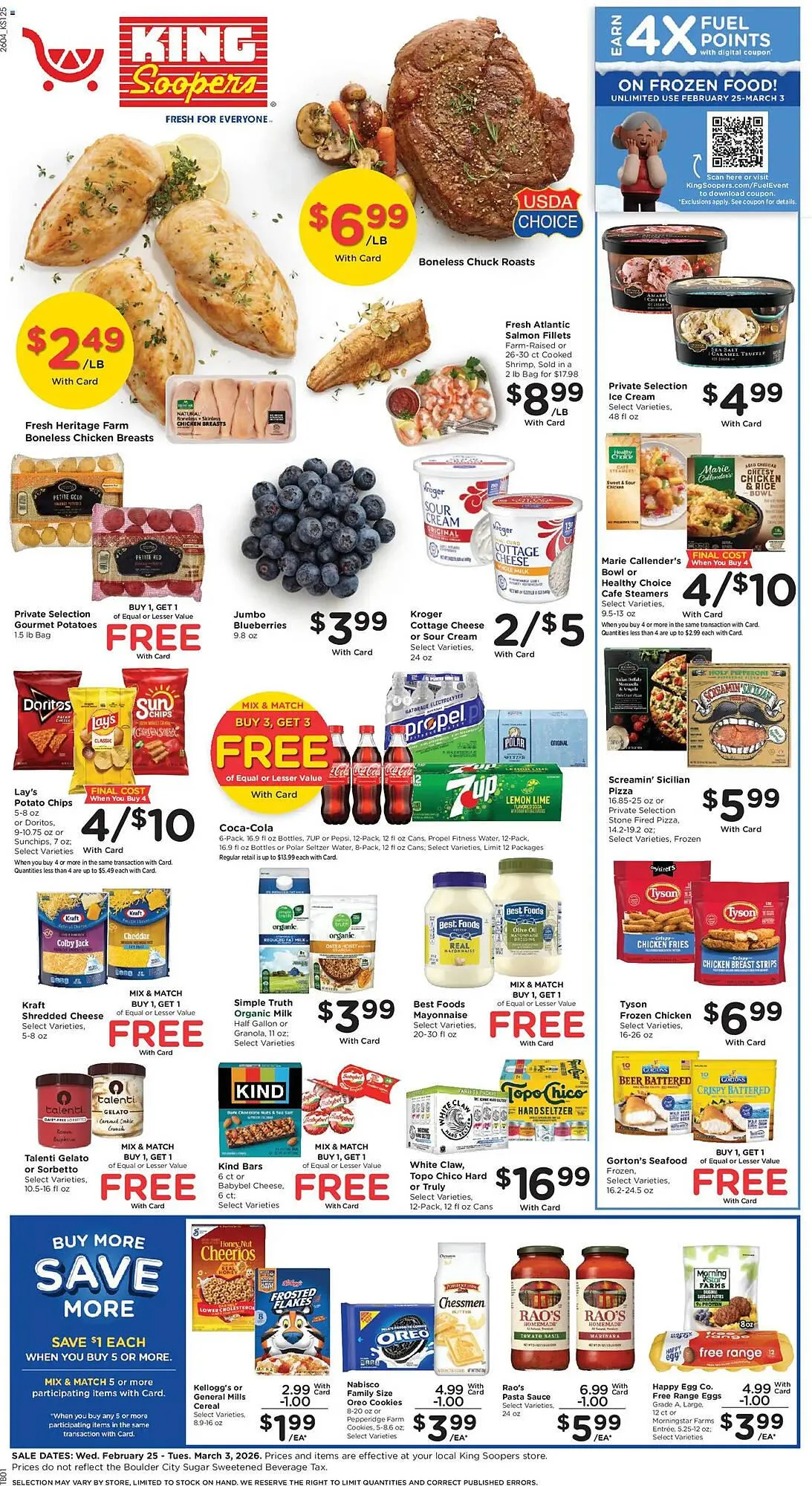 Weekly ad King Soopers weekly ad from February 25 to March 4 2026 - Page 1