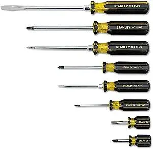 Stanley 66-158 8-Piece 100 Plus Screwdriver Set