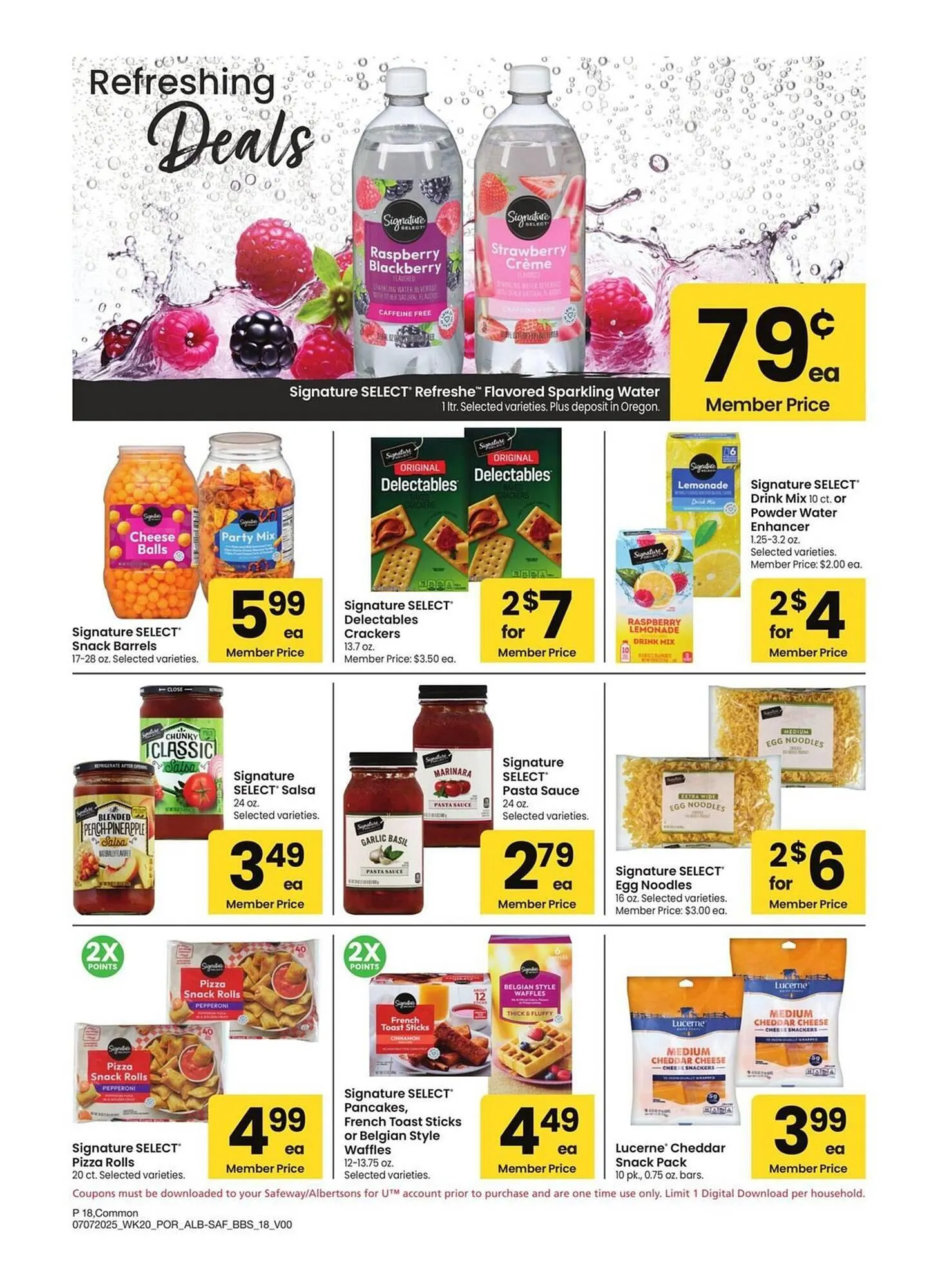 Weekly ad Albertsons Weekly Ad from July 7 to August 3 2025 - Page 18