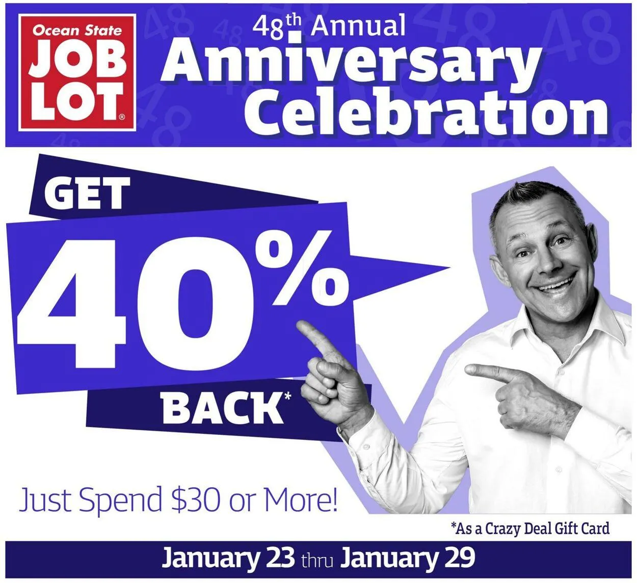 Weekly ad Ocean State Job Lot from January 23 to January 29 2025 - Page 1