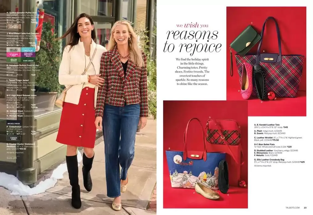Weekly ad Talbots What’s in a WISH? from November 16 to November 30 2024 - Page 12