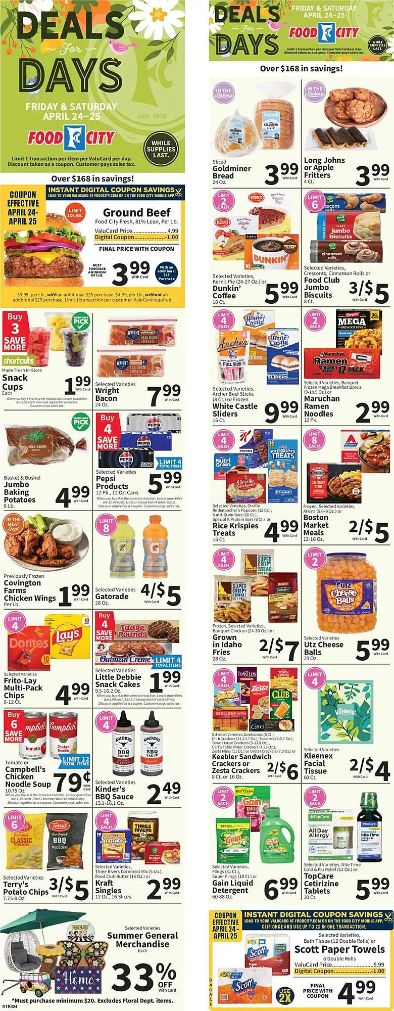 Food City weekly ad - 1