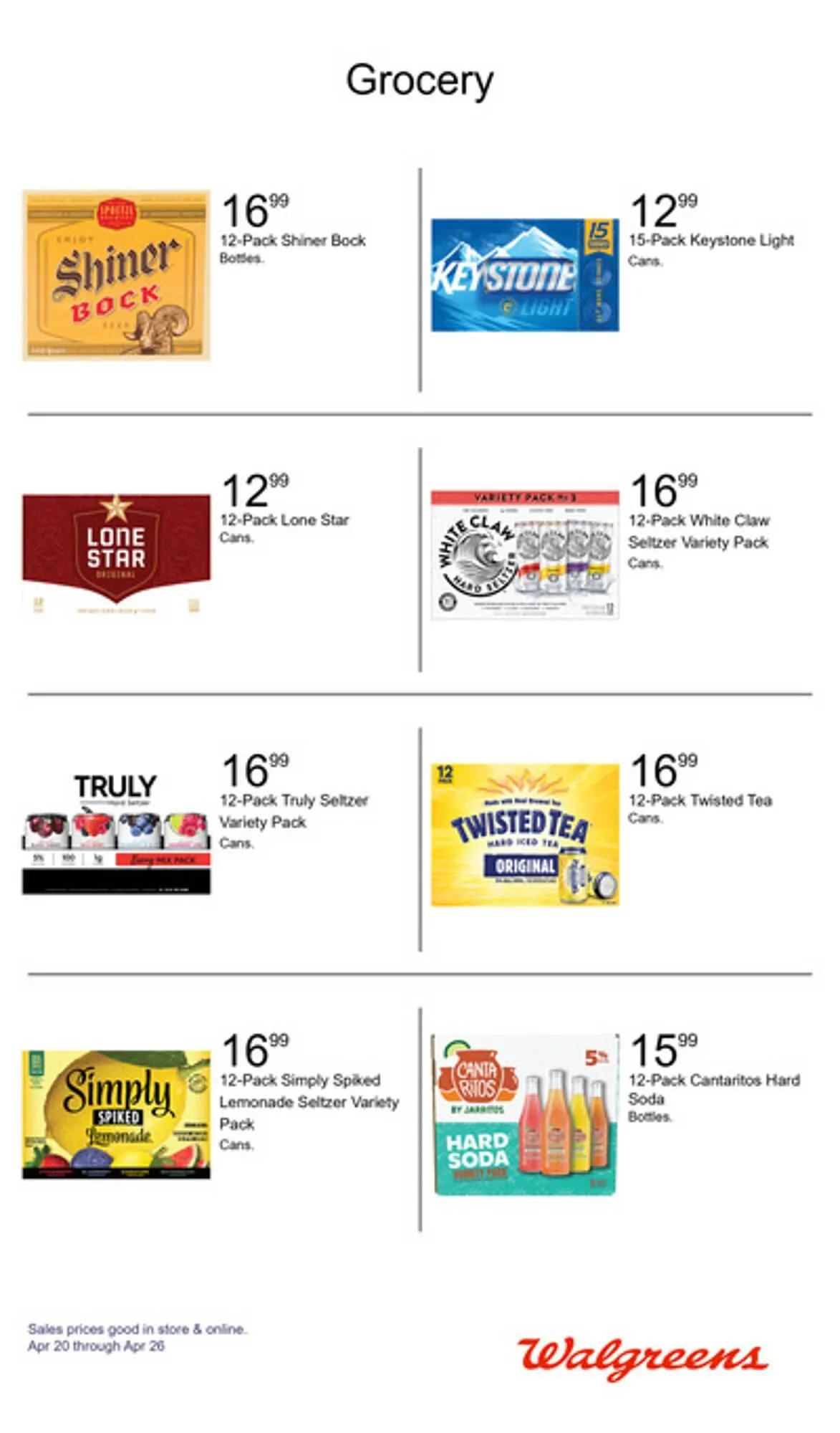 Weekly ad Walgreens Weekly Ad from April 20 to April 26 2025 - Page 34