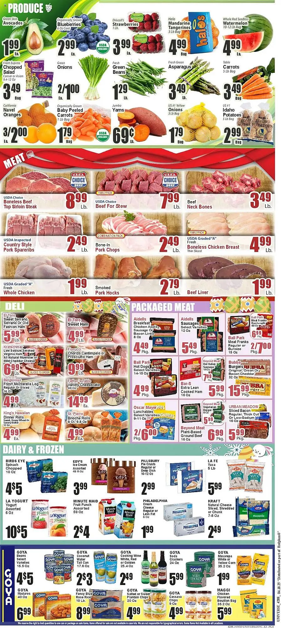 Weekly ad Food Universe Weekly Ad from April 18 to April 24 2025 - Page 4