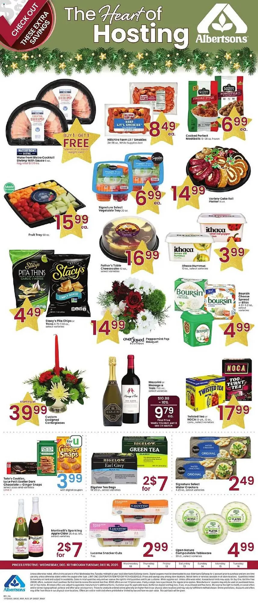Weekly ad Albertsons weekly ad from December 10 to December 17 2025 - Page 1