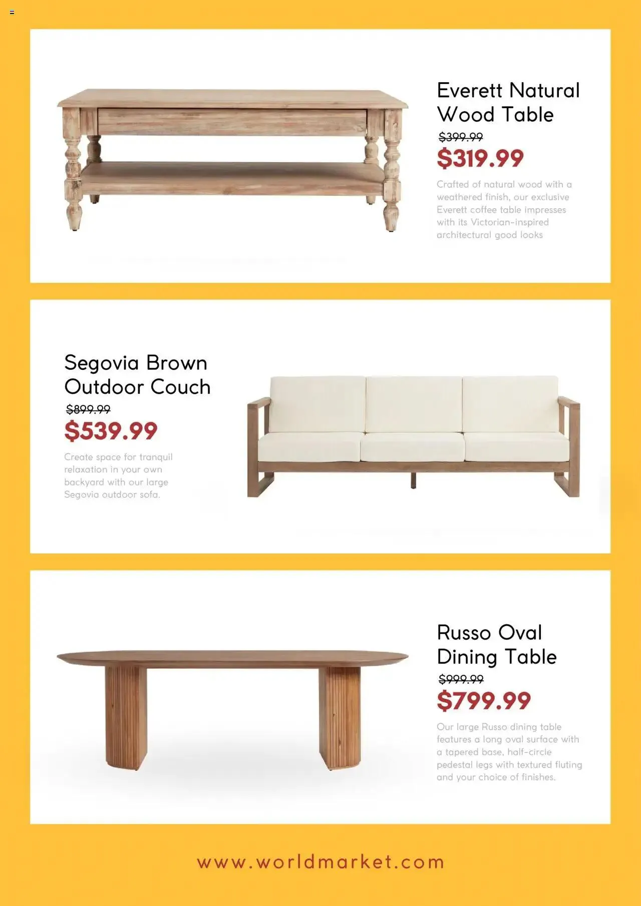 Weekly ad World Market Weekly Ad from July 11 to December 31 2024 - Page 6