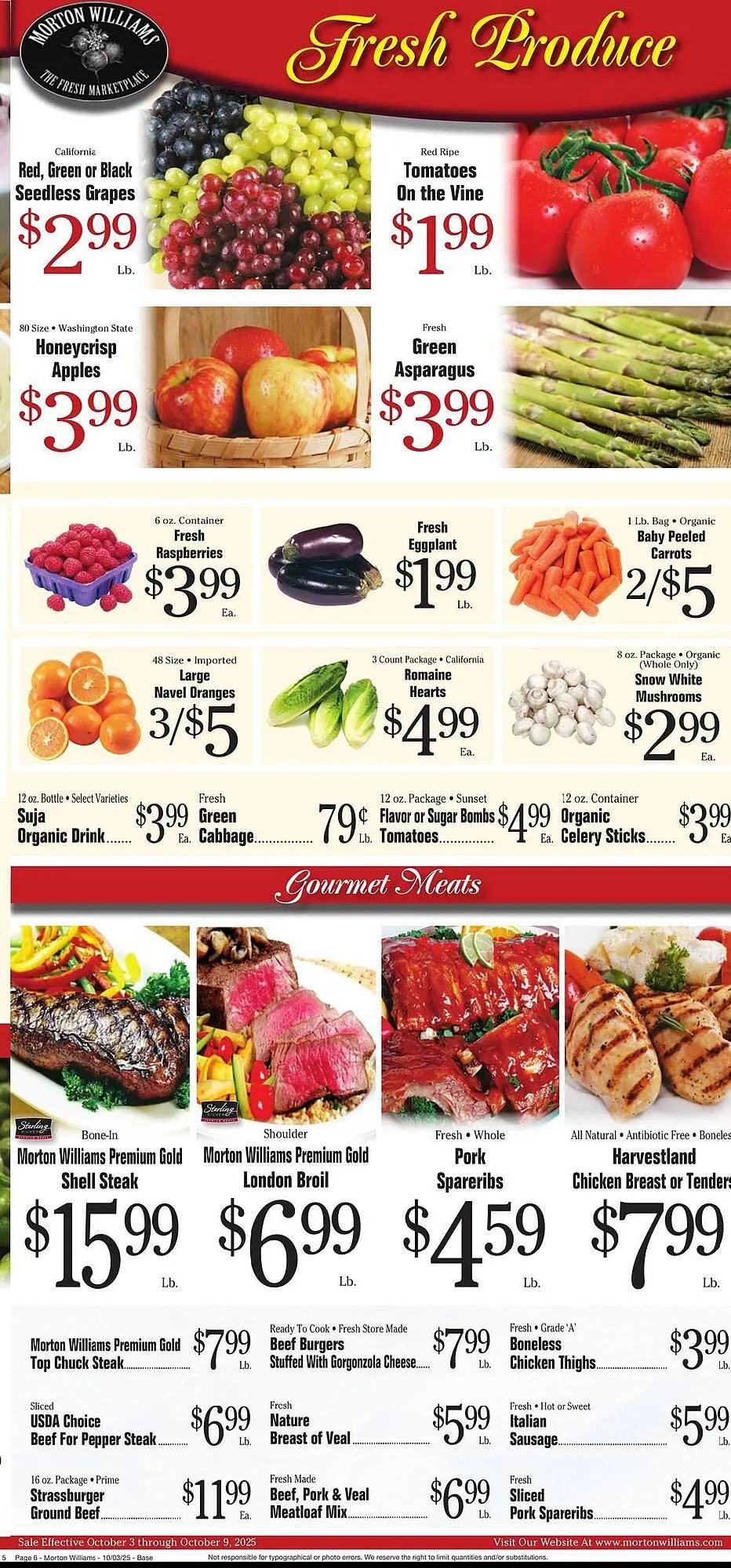 Weekly ad Morton Williams weekly ad from October 3 to October 9 2025 - Page 6