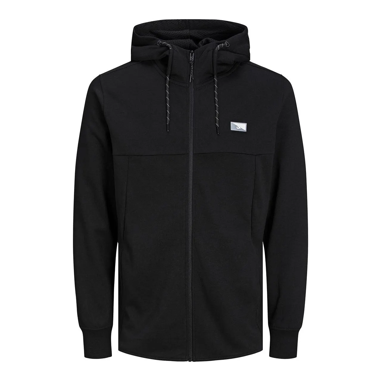 High Neck Zip Hoodie