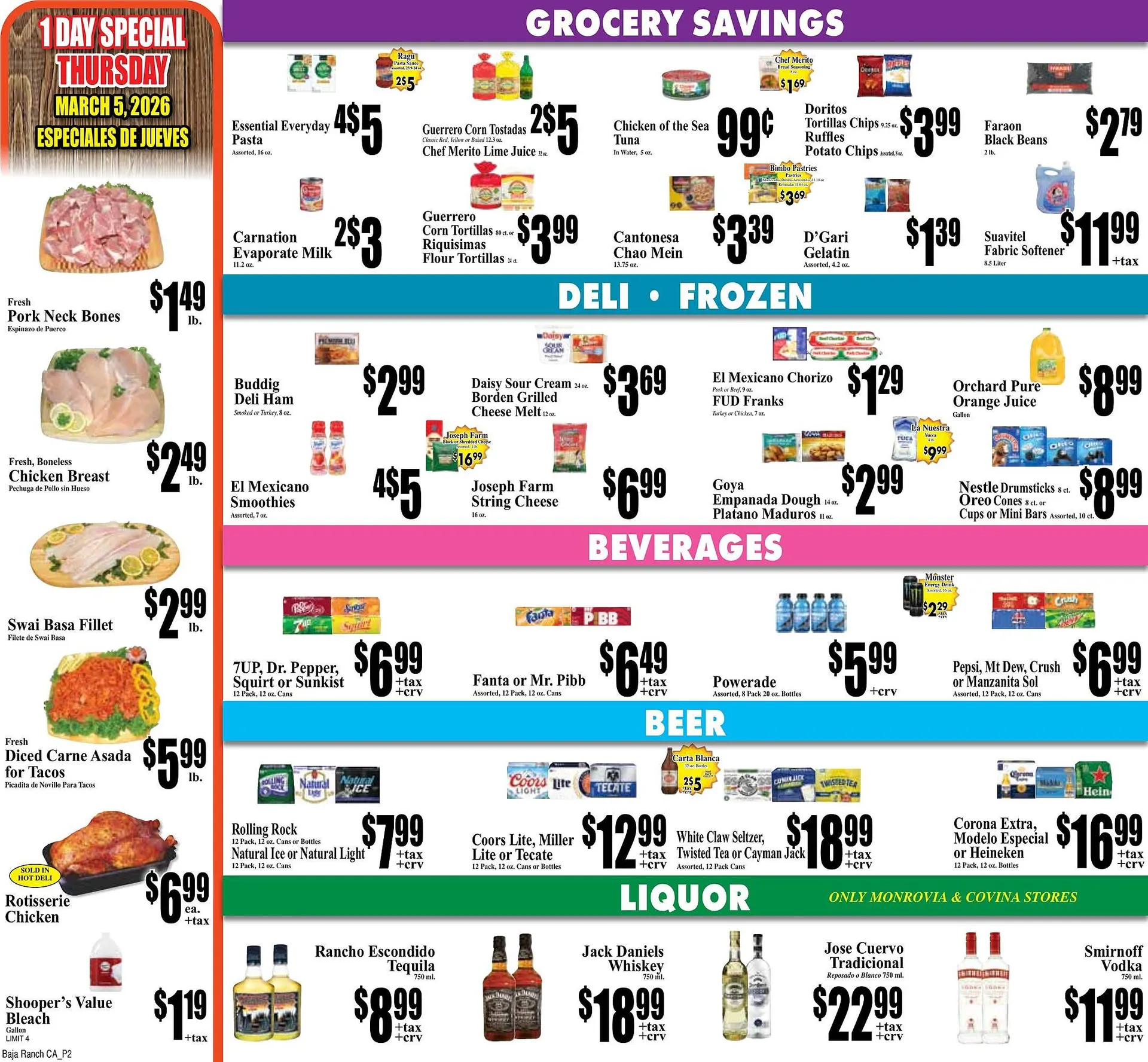 Weekly ad Baja Ranch weekly ad from March 4 to March 10 2026 - Page 2