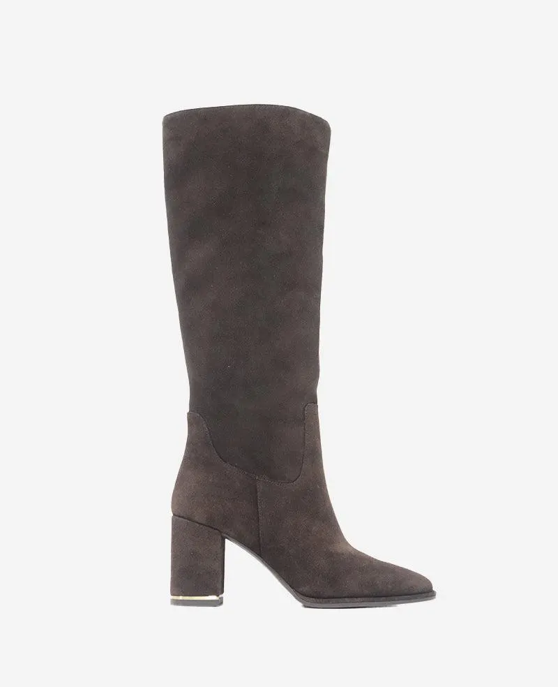 Yvonne Suede Knee Boot