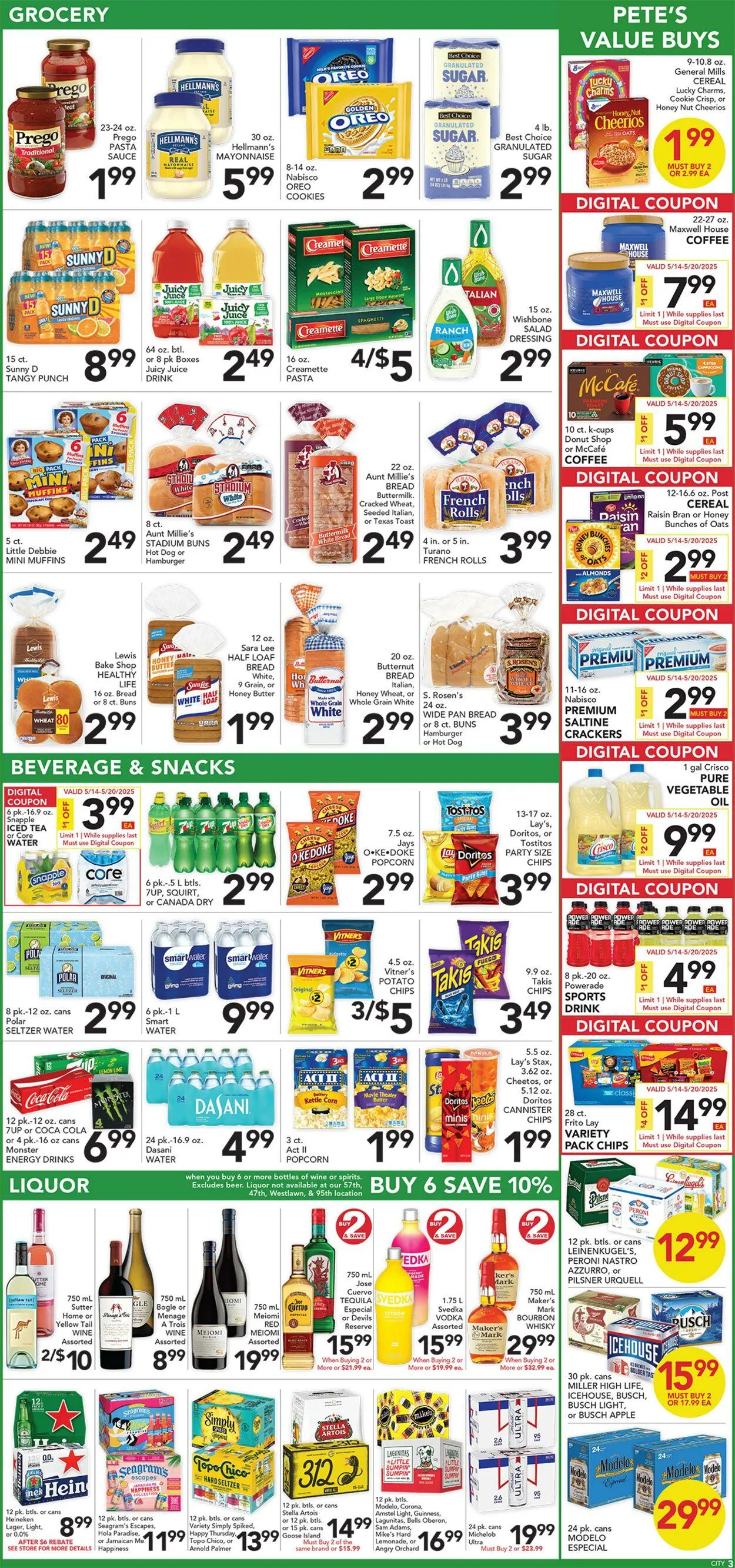 Weekly ad Pete's Fresh Market Current weekly ad from May 14 to May 20 2025 - Page 3