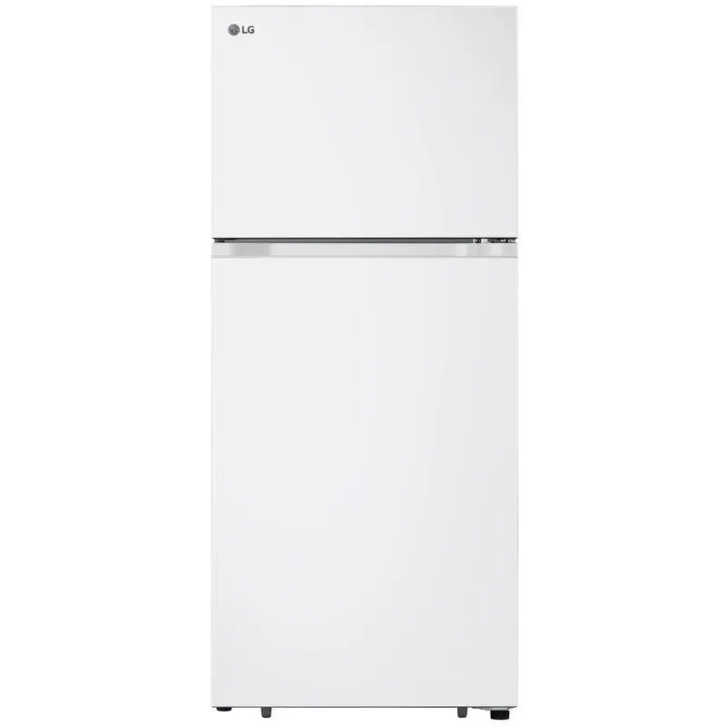 LG 28 in. 17.5 cu. ft. Garage Ready Top Freezer Refrigerator - White