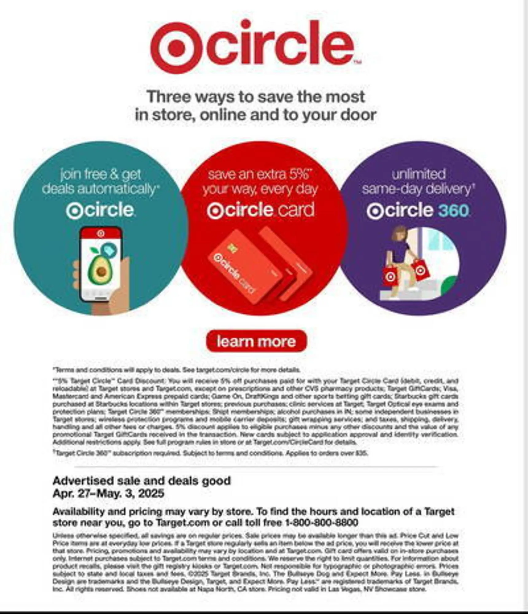Weekly ad Target Weekly Ad from April 27 to May 3 2025 - Page 29