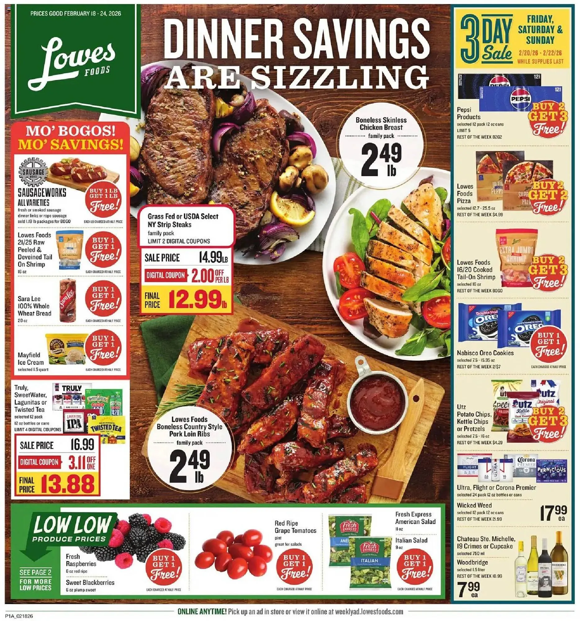 Lowes Foods weekly ad - 1