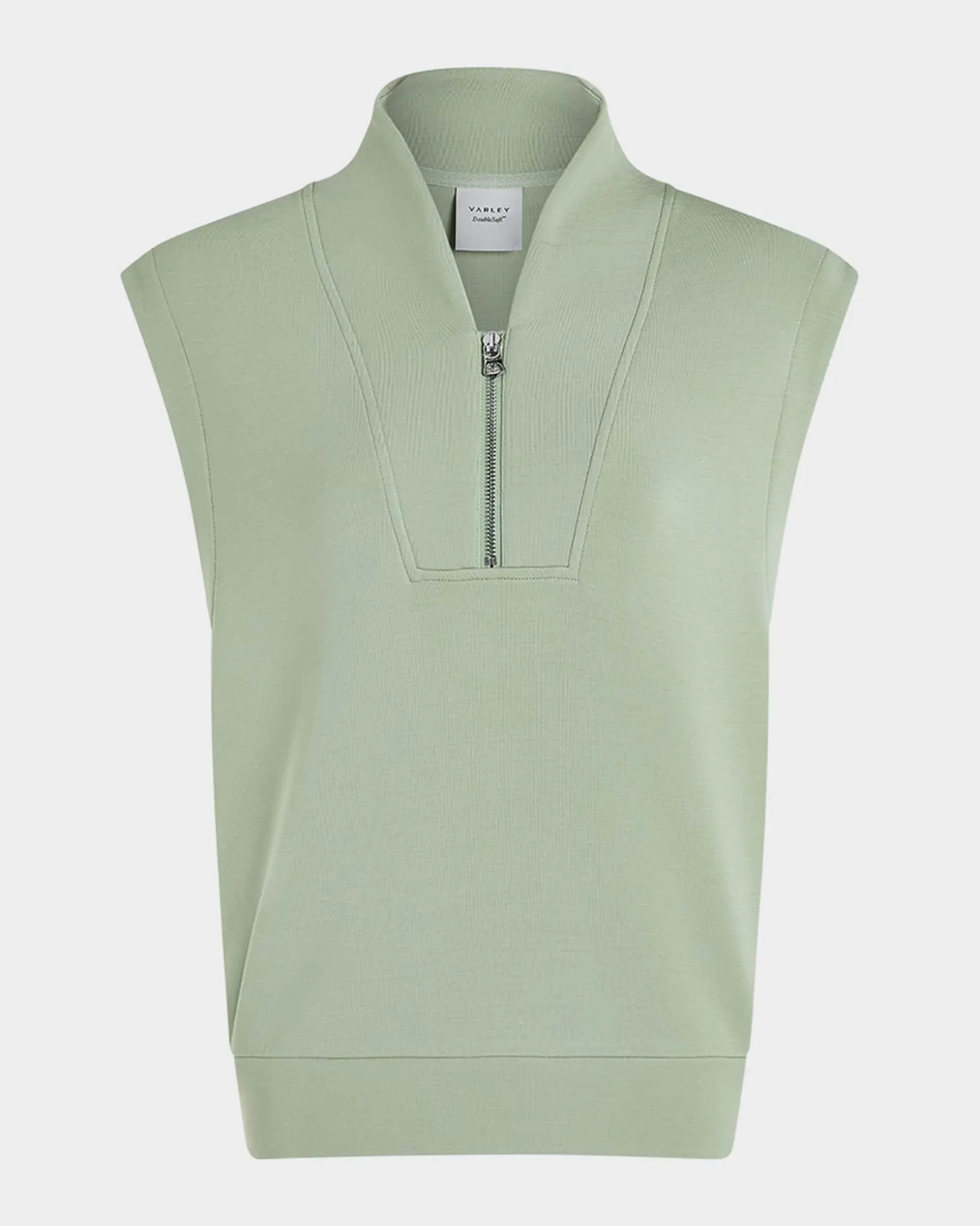 Loretta Half-Zip Sleeveless Sweatshirt