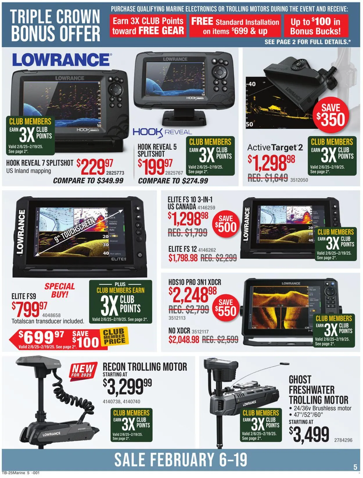 Weekly ad Bass Pro Current weekly ad from February 6 to February 19 2025 - Page 5
