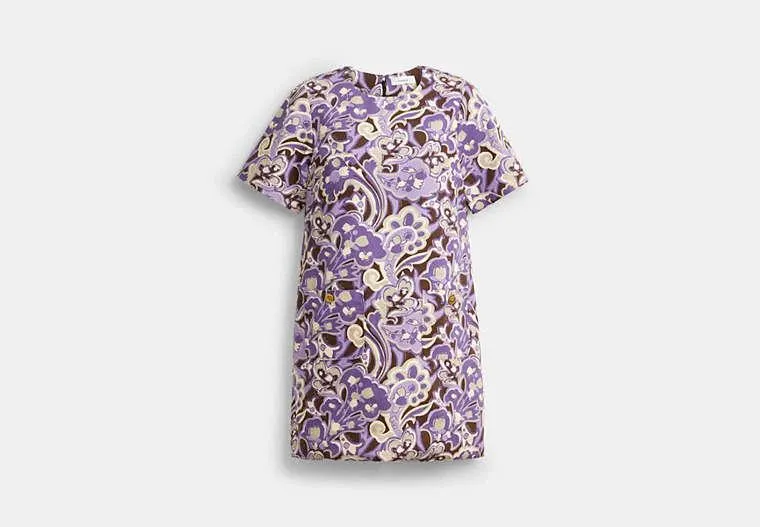 Canvas T Shirt Dress In Regenerative Cotton