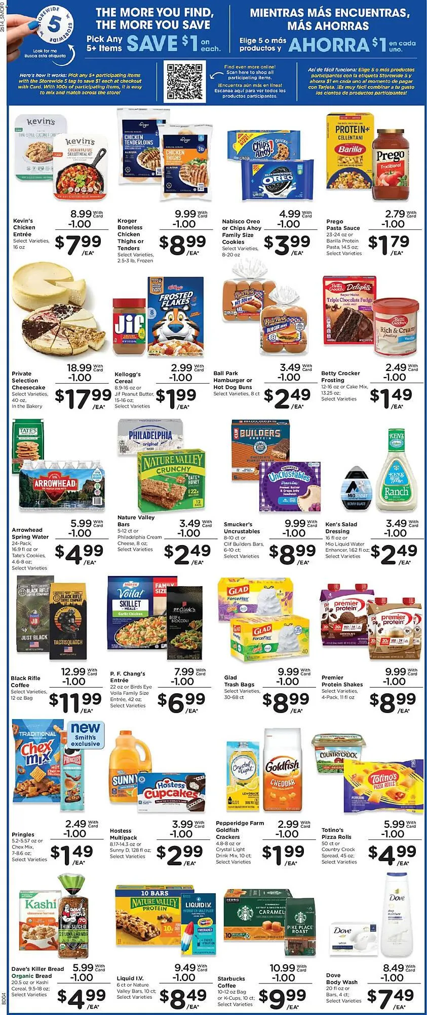 Weekly promotion Smith's weekly ad spanning from May 6 to May 12 2026 - Page 4 for Catalogue 365