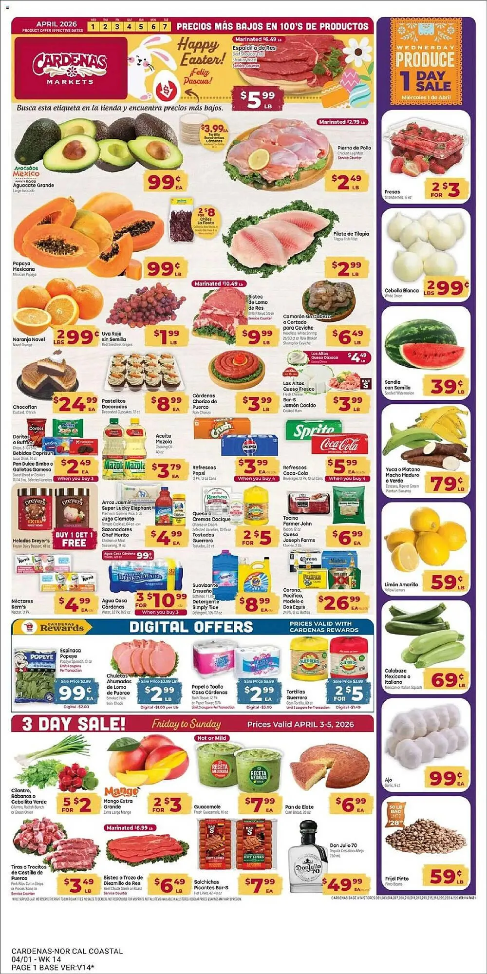 Cardenas weekly ad - 1