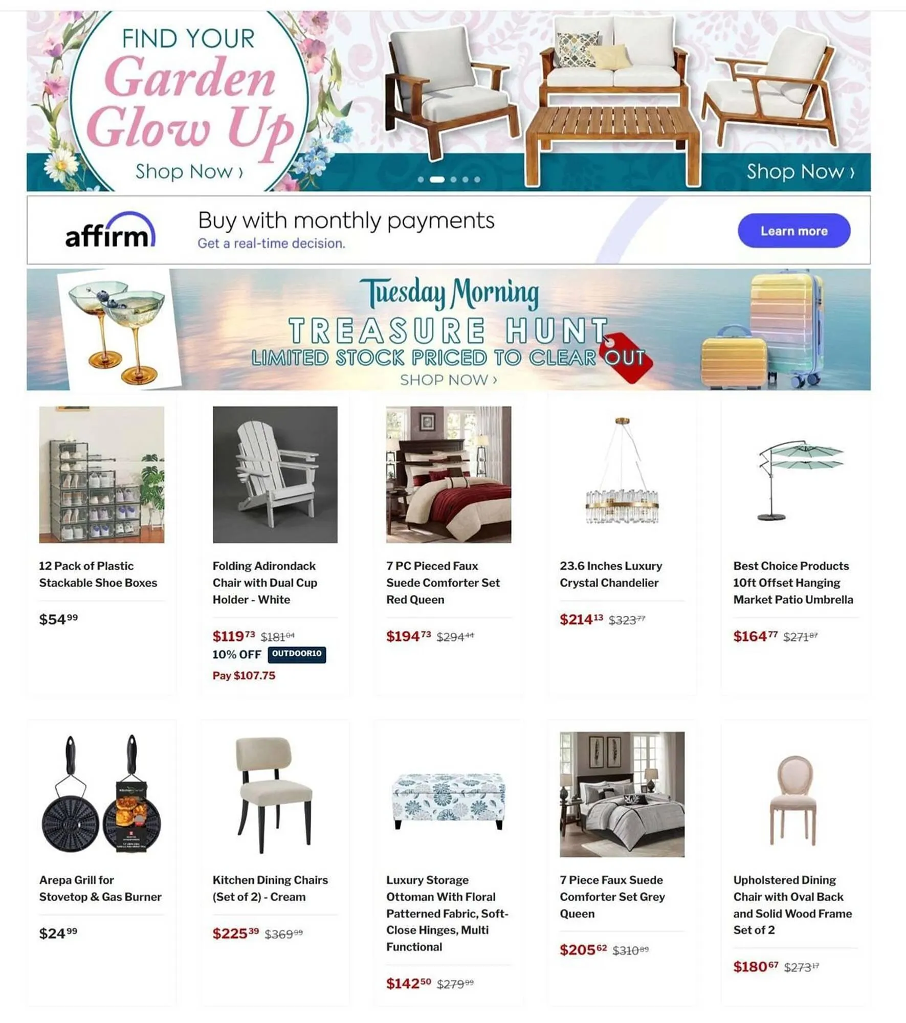 Tuesday Morning weekly ad - 1