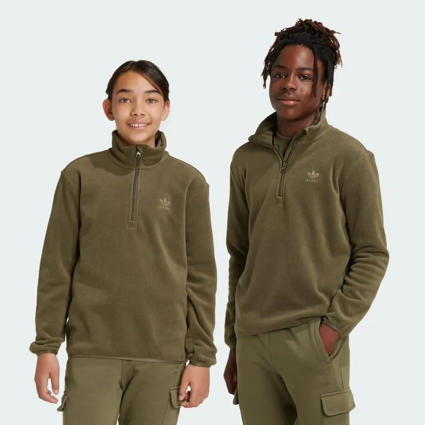 Polar Fleece 1/2 Zip Sweatshirt Kids