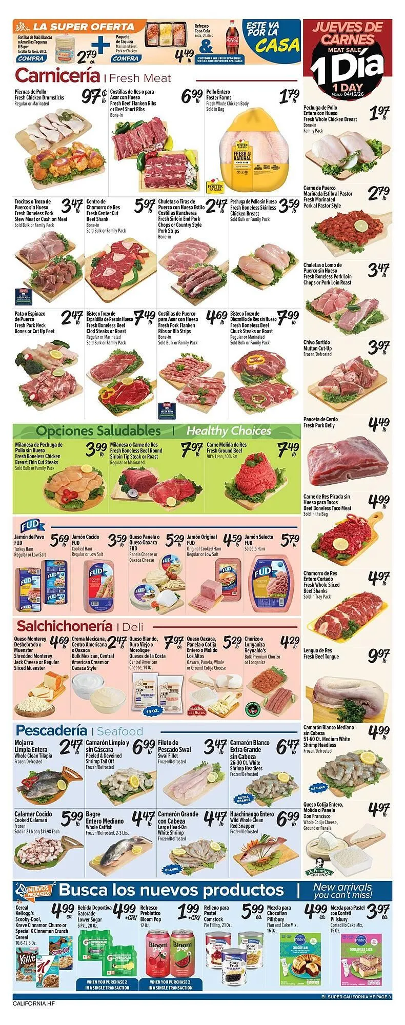 Weekly ad El Super weekly ad from April 15 to April 21 2026 - Page 3