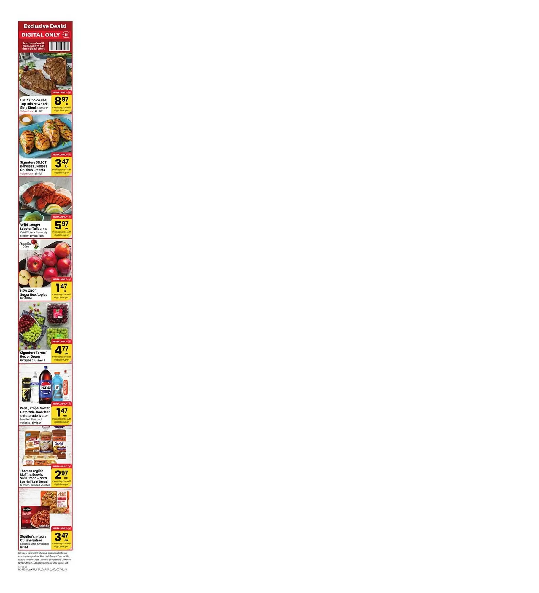 Weekly ad Carrs weekly ad from October 29 to November 4 2025 - Page 2