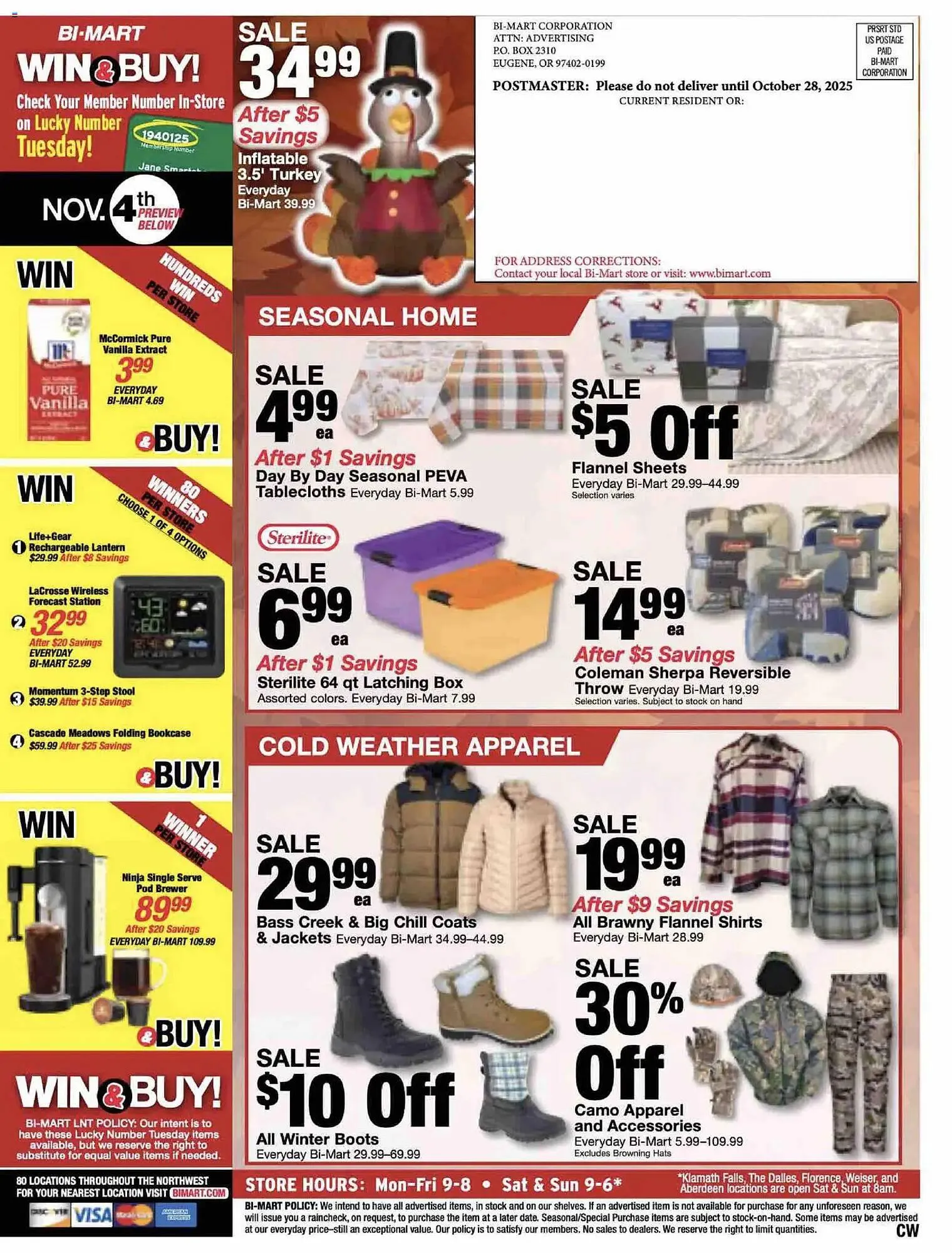 Weekly ad Bi-Mart weekly ad from October 28 to November 11 2025 - Page 12