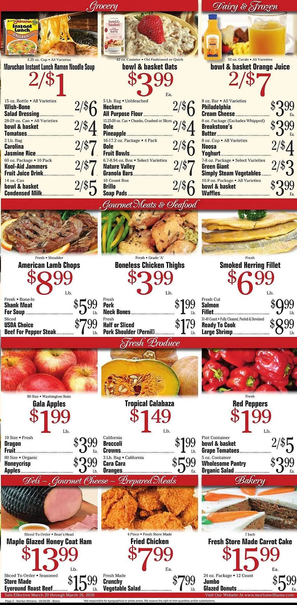 Weekly ad Morton Williams weekly ad from March 20 to March 26 2026 - Page 2