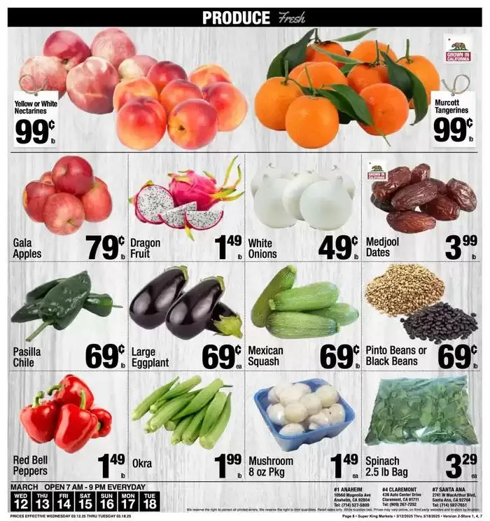 Weekly ad Weekly add Super King Markets from March 12 to March 18 2025 - Page 8