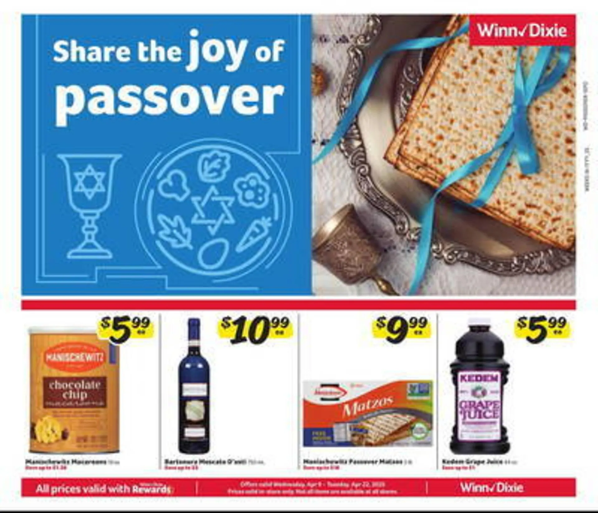 Weekly ad Winn Dixie Weekly Ad from April 9 to April 22 2025 - Page 1