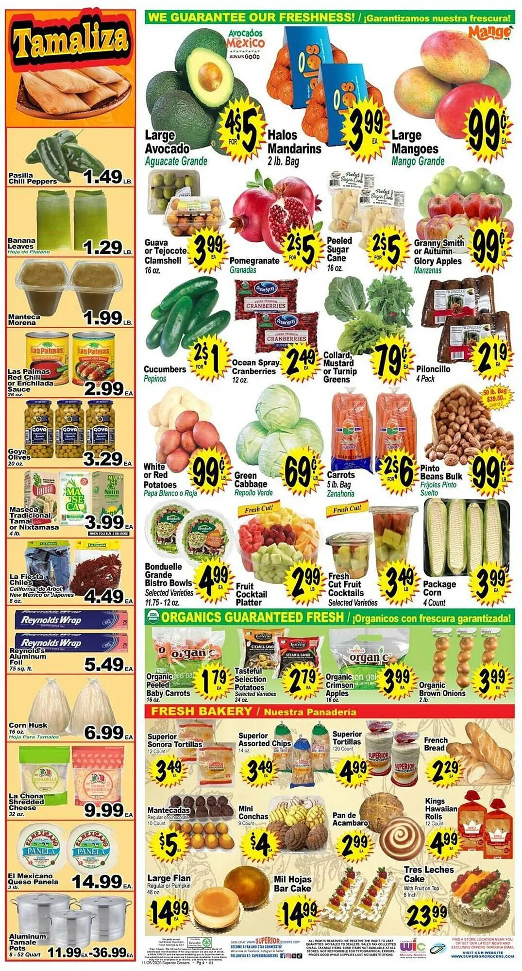 Weekly ad Superior Grocers weekly ad from November 26 to December 2 2025 - Page 4