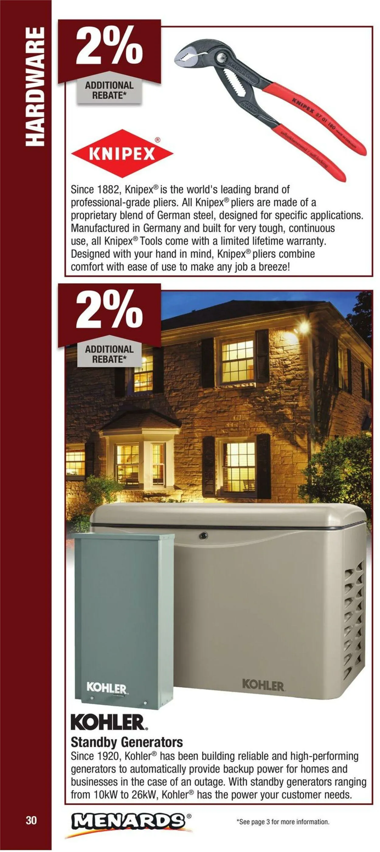 Weekly ad Menards from January 1 to December 31 2024 - Page 30
