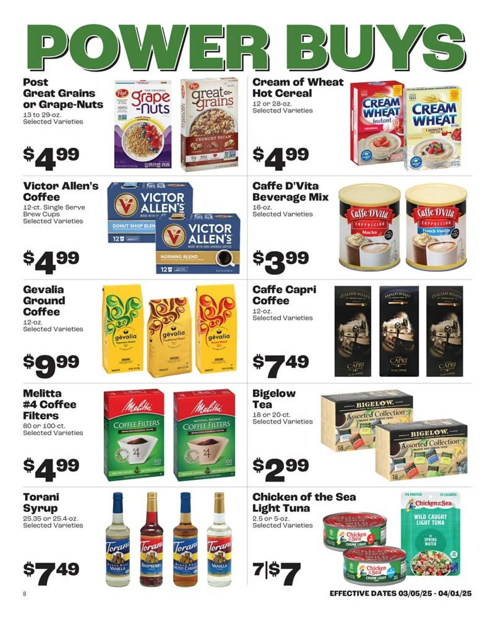 Weekly ad Rosauers Weekly Ad from March 5 to April 1 2025 - Page 8