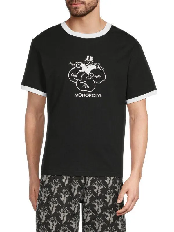 KROST x Monopoly Graphic Ringer T-Shirt