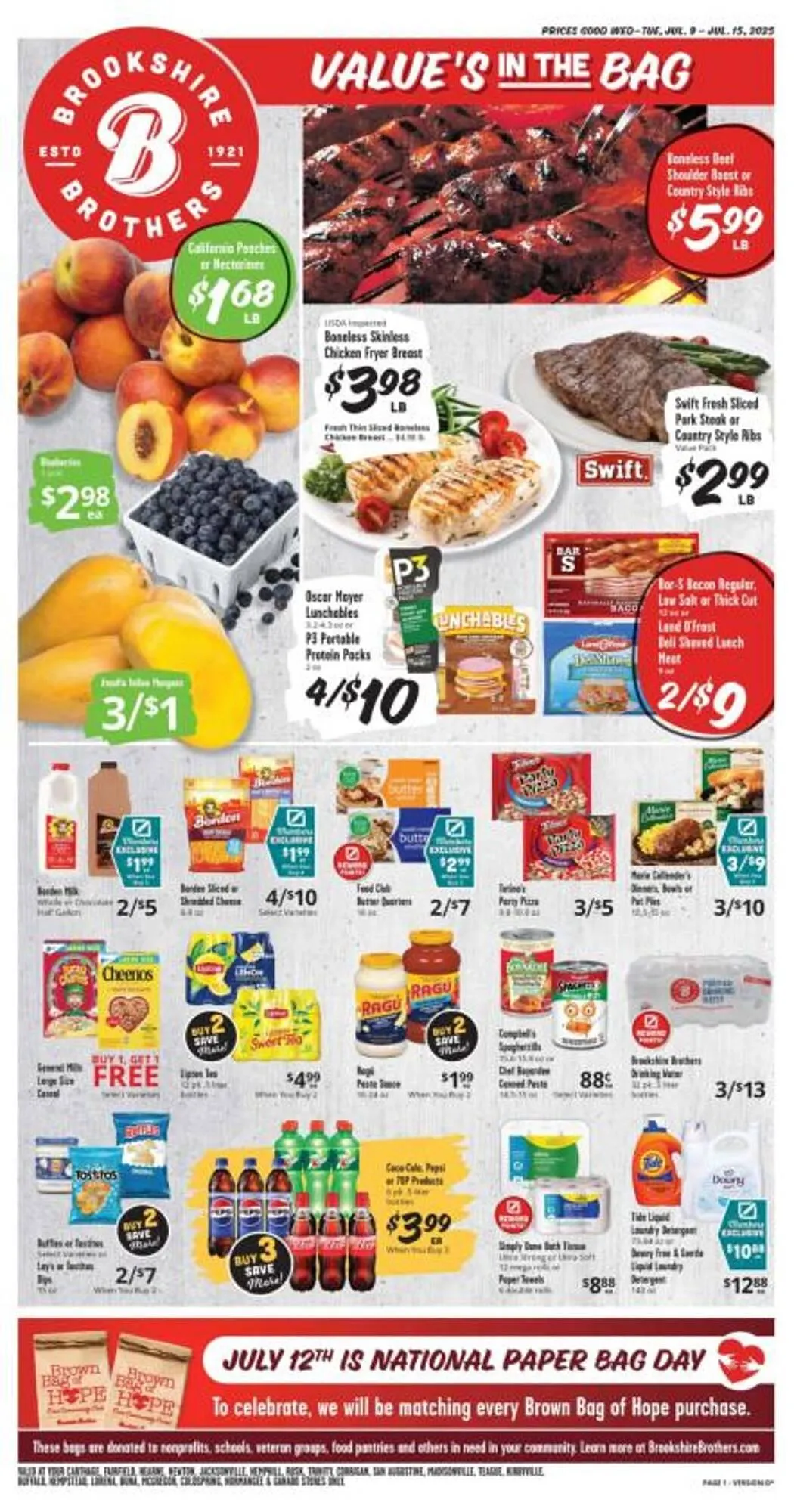 Brookshire Brothers Weekly Ad - 1
