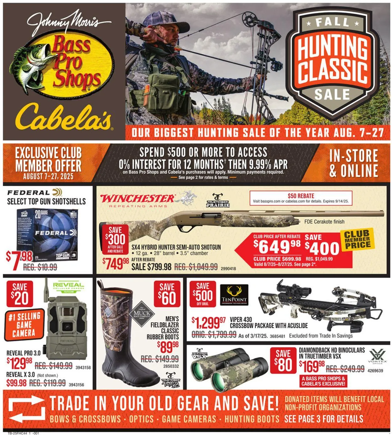 Cabelas Current weekly ad - 1