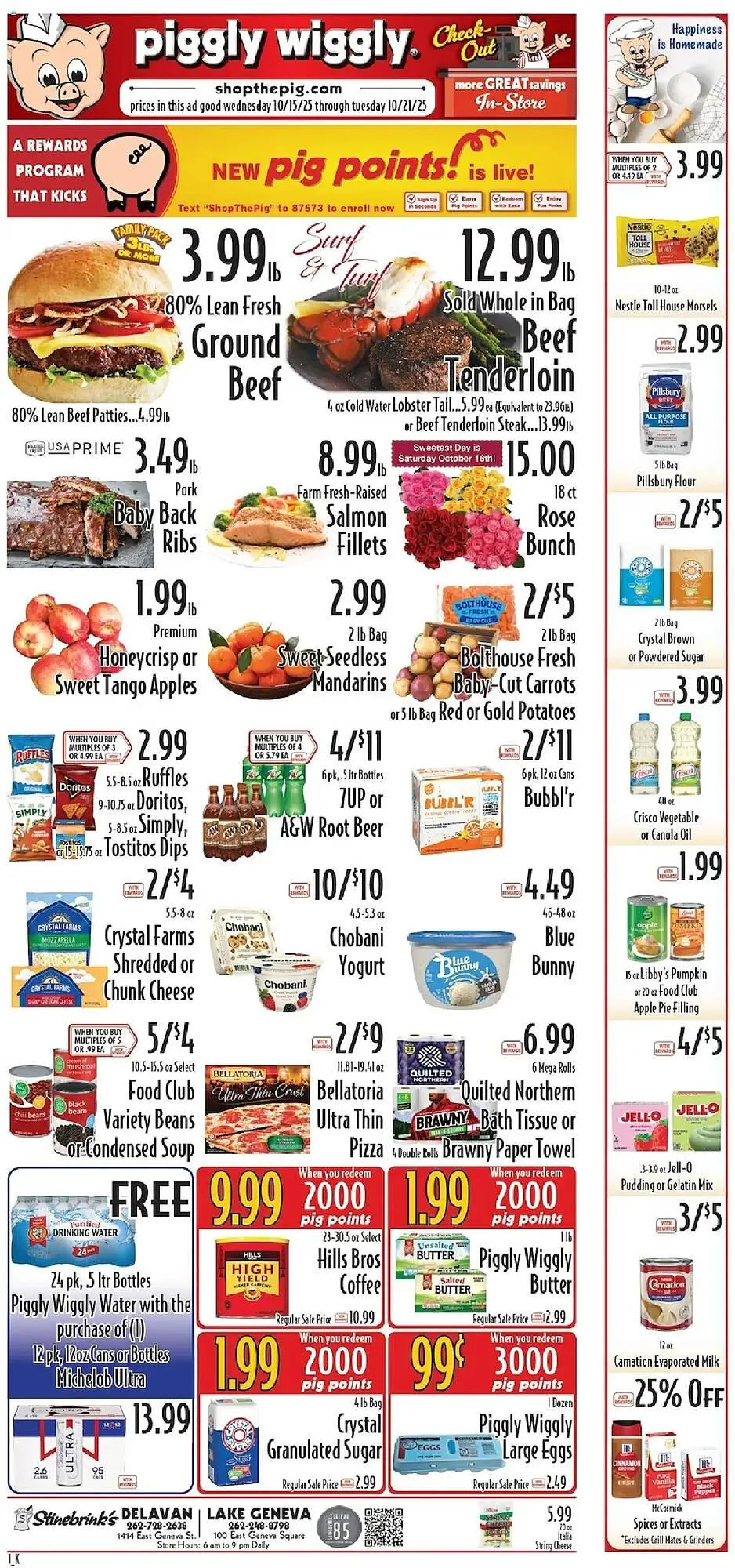 Weekly ad Piggly Wiggly weekly ad from October 15 to October 21 2025 - Page 1